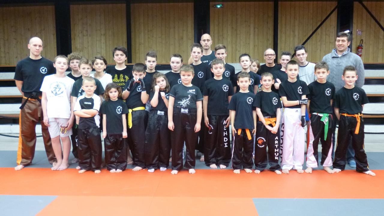 2015 — remise de ceinture noire pour Bastien