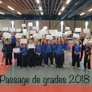 Passage de grades 2018 — nouveaux diplômes FFKMDA