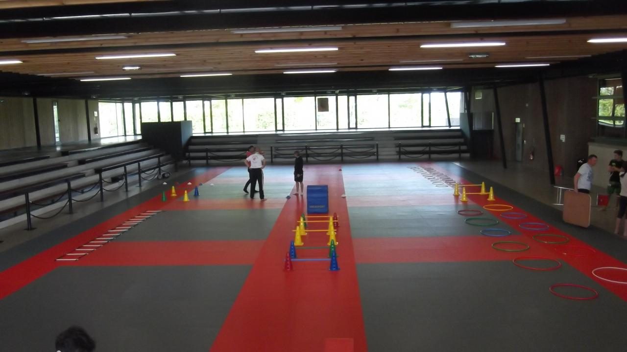 Parcours d'entraînement en salle