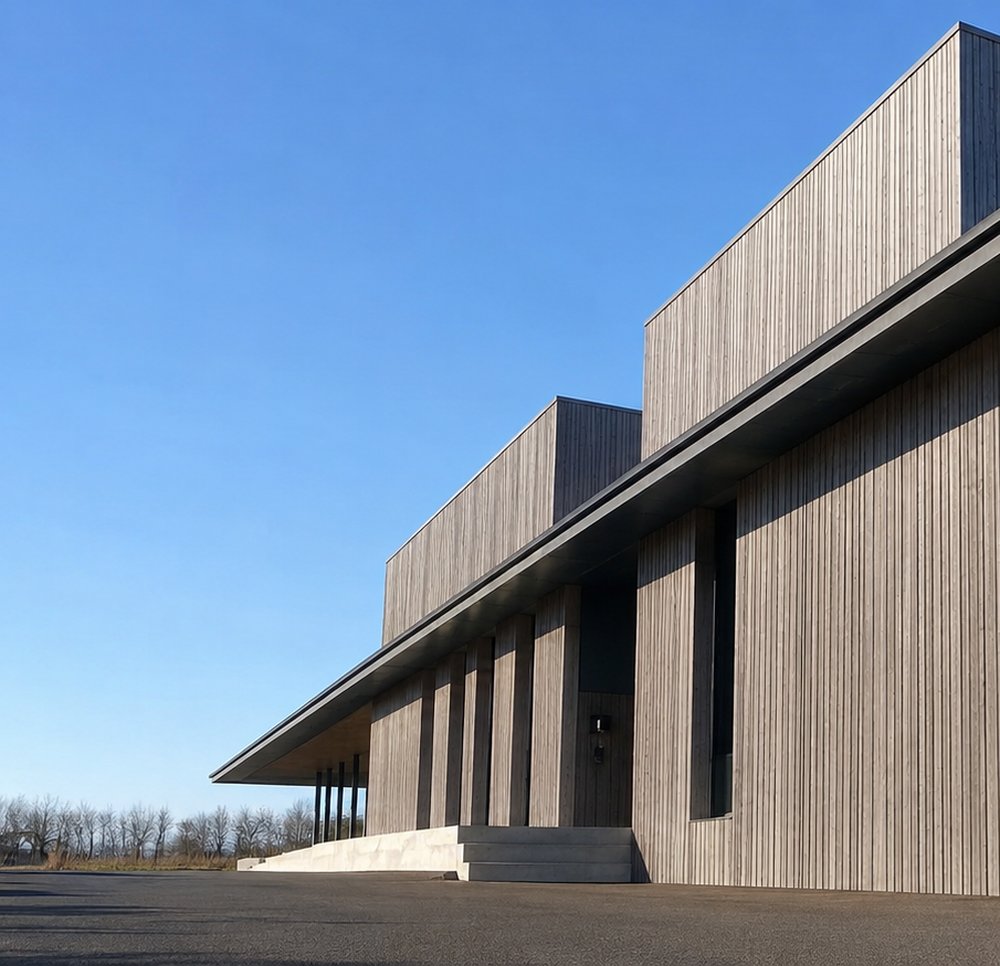 Façade extérieure du dojo