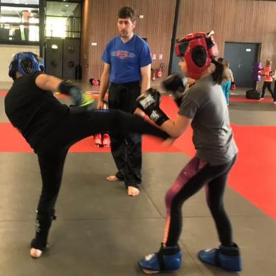 Arnaud Paumier, moniteur au Boxing Club Godervillais