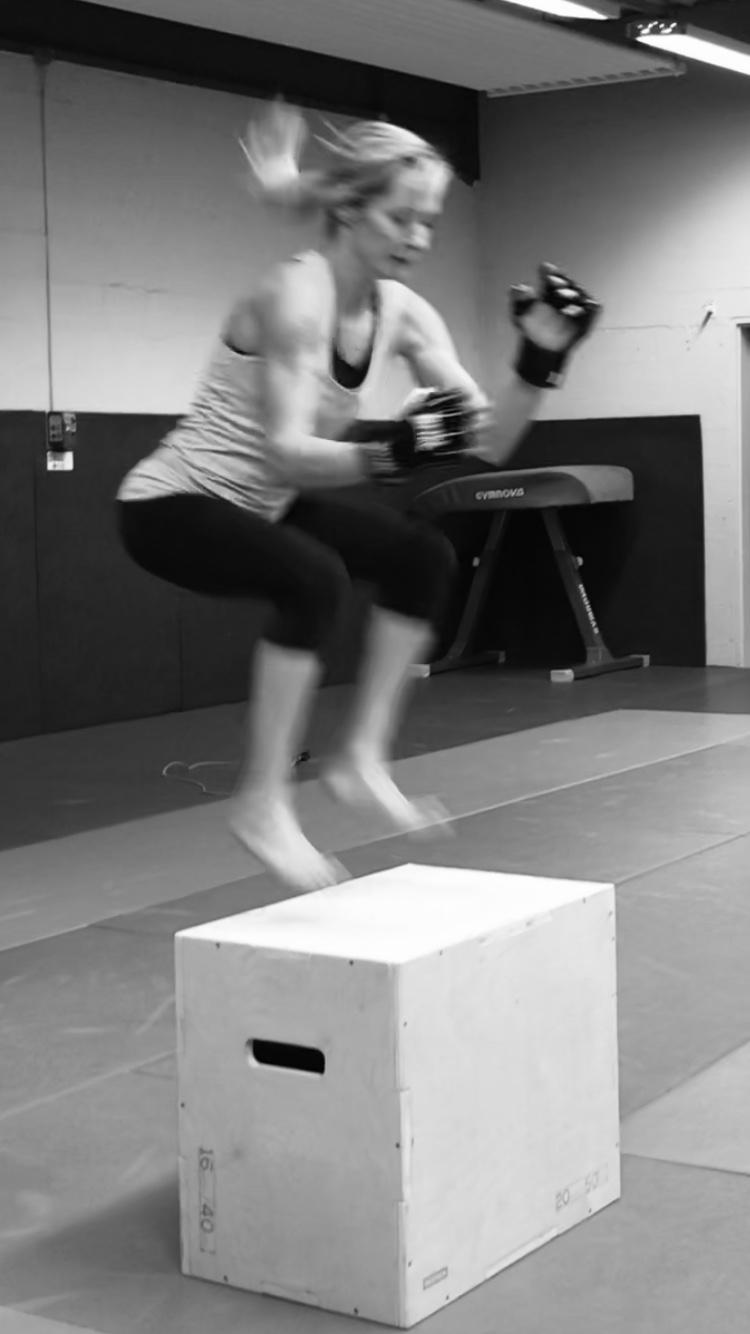 Sophie Brunneval, instructrice Cardio Boxing / Cross Fit